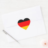 Deutschland Fahne Hart Sticker (Envelop)