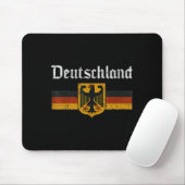 Deutschland Flag Eagle  Duits Erfgoed PRI Muismat (Met muis)