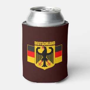 Deutschland Flag & wapenmunt Blikjeskoeler
