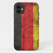 Deutschland Flagge Case-Mate iPhone Case (Achterkant)