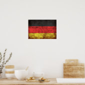 Deutschland Flagge Poster (Keuken)