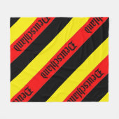 Deutschland Fleece Deken (Voorkant (Horizontaal))