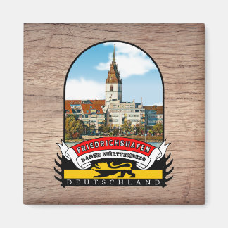 Deutschland Friedrichshafen Vintage souvenir Magneet
