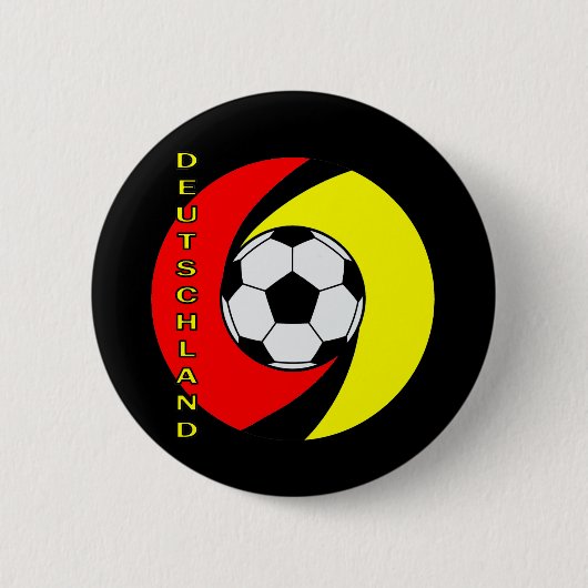 deutschland Fussball 2010 Ronde Button 5,7 Cm (Voorkant)
