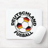 Deutschland Fußball Design Muismat (Met muis)