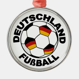 Deutschland Fußball Design Pendant Ornament