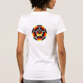 Deutschland fussball fußball - Weltmeister T-shirt (Achterkant)