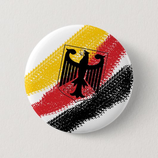 Deutschland Fussball Soccer Eagle Button (Voorkant)
