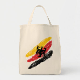 Deutschland Fussball Soccer Eagle Canvas tas