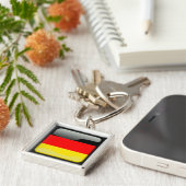 Deutschland gepolijst sleutelhanger (Zijkant)