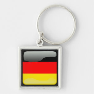 Deutschland gepolijst sleutelhanger