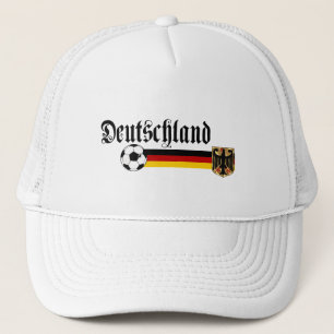 Deutschland grote fussball logo trucker pet