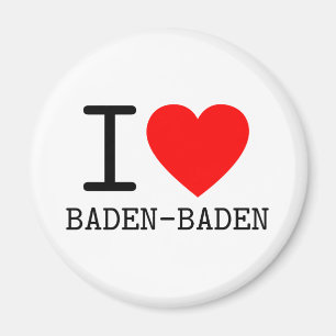 Deutschland Ik hou van Baden Baden Baden Baden-Wür Magneet