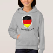 Deutschland Jongeren Hoodie (Voorkant)