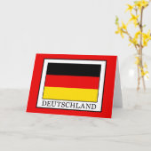 Deutschland Kaart (Gele Bloem)