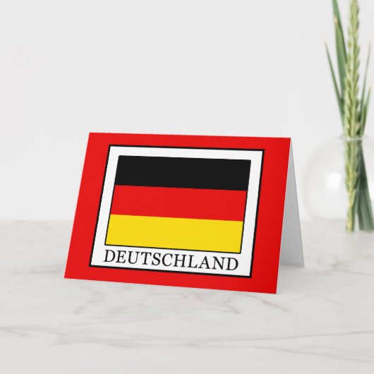 Deutschland Kaart (Voorkant)