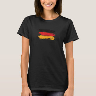 Deutschland Karte Germany Flag Deutsch DT T-shirt