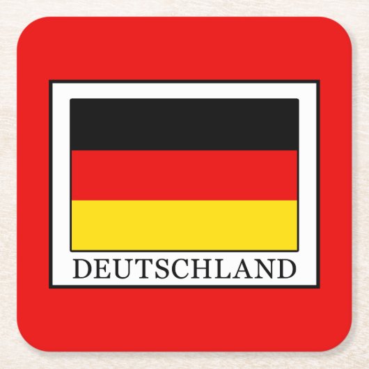Deutschland Kartonnen Onderzetters (Voorkant)