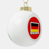 Deutschland Keramische Bal Ornament (Links)