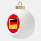 Deutschland Keramische Bal Ornament (Rechts)