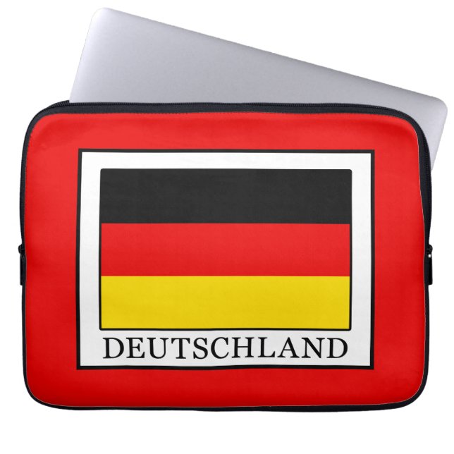 Deutschland Laptop Sleeve (Voorkant)