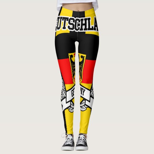 Deutschland Leggings (Voorkant)
