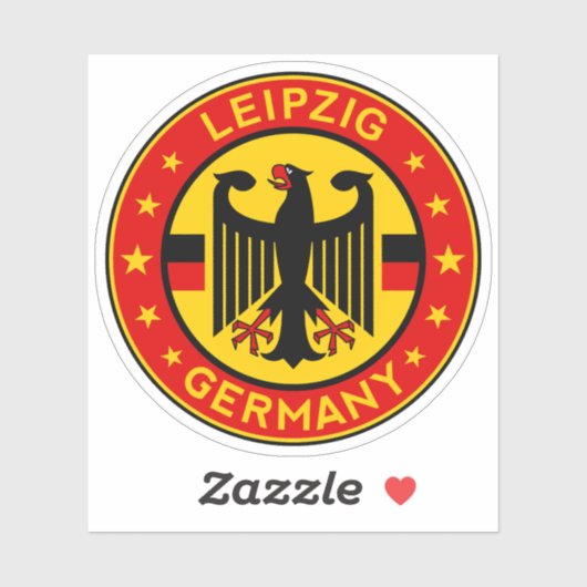 Deutschland, Leipzig Sticker (Vel)
