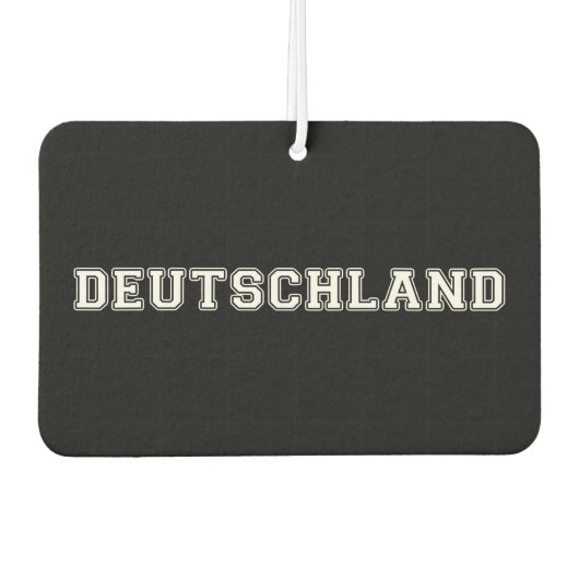 Deutschland Luchtverfrisser (Voorkant)