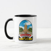 Deutschland Mannheim Vintage souvenir Mok (Links)