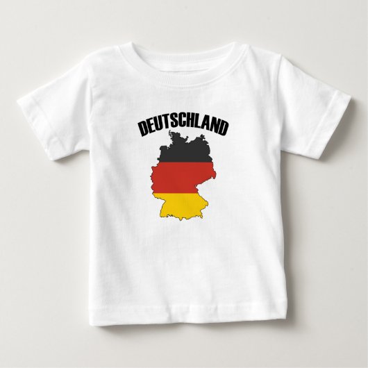 Deutschland Map - Duitse vlag - Duitsland reizen (Voorkant)
