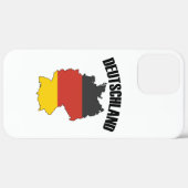 Deutschland Map - Duitse vlag - Duitsland reizen Case-Mate iPhone Case (Achterkant (horizontaal))