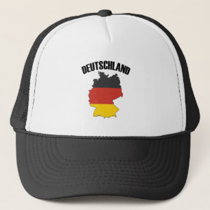 Deutschland Map - Duitse vlag - Duitsland reizen Trucker Pet