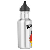 Deutschland Map - Duitse vlag - Duitsland reizen Waterfles (Links)