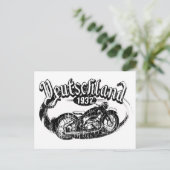 Deutschland  Motorcycle Briefkaart (Staand voorkant)