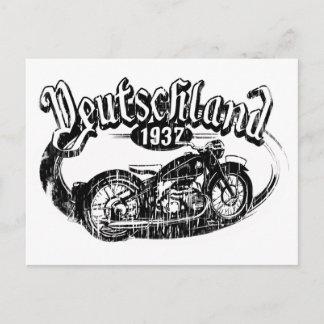Deutschland Motorcycle Briefkaart