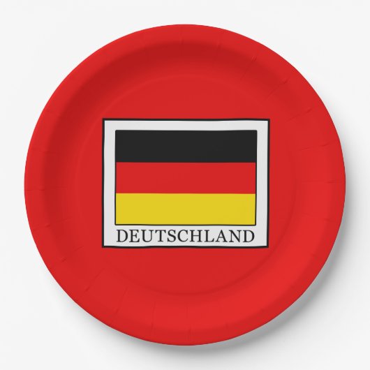 Deutschland Papieren Bordje (Voorkant)