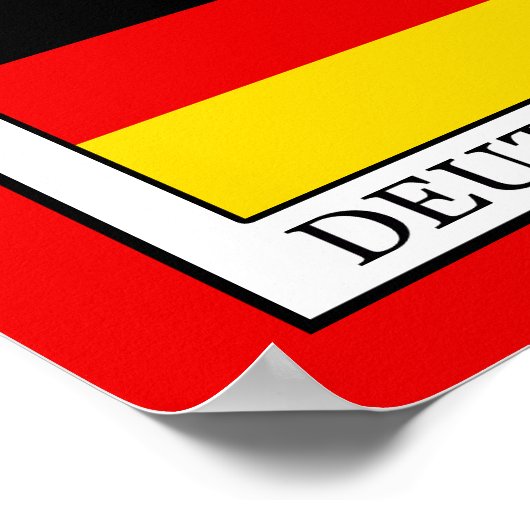 Deutschland Poster (Hoek)