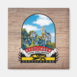 Deutschland Reutlingen Vintage souvenir Magneet
