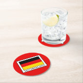 Deutschland Ronde Kartonnen Onderzetter (Insitu)