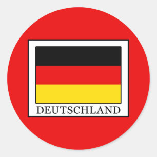 Deutschland Ronde Sticker