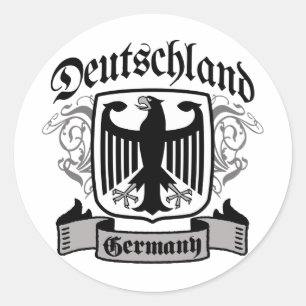 Deutschland Ronde Sticker