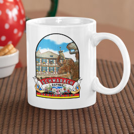 Deutschland Schwabach Vintage souvenir Koffiemok