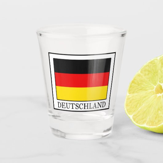 Deutschland Shot Glas (Voorkant)