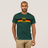 Deutschland soccer fussball #3 t-shirt (Voorkant volledig)