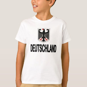 Deutschland Soccer Fußball Eagle Youth Ringer T-shirt