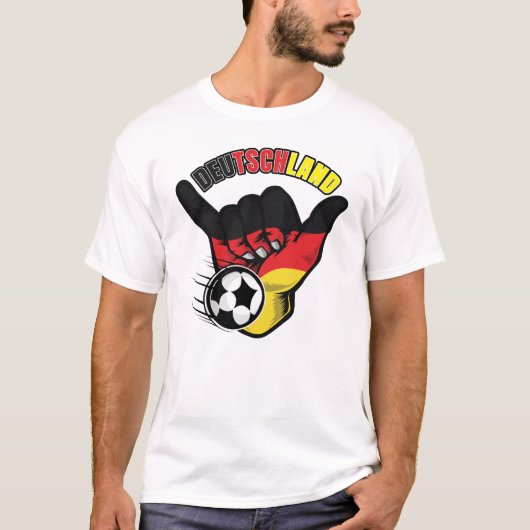 Deutschland Soccer T-shirt (Voorkant)