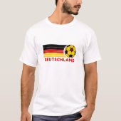 Deutschland Soccer T-Shirt (Voorkant)