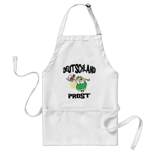 Deutschland Standaard Schort (Voorkant)