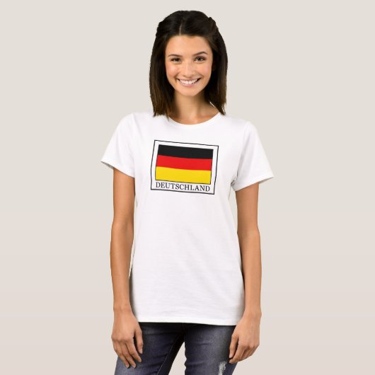 Deutschland T-shirt (Voorkant volledig)