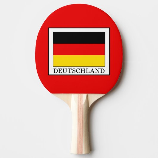 Deutschland Tafeltennisbatje (Voorkant)